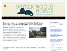 Tablet Screenshot of brykerwoodspta.org